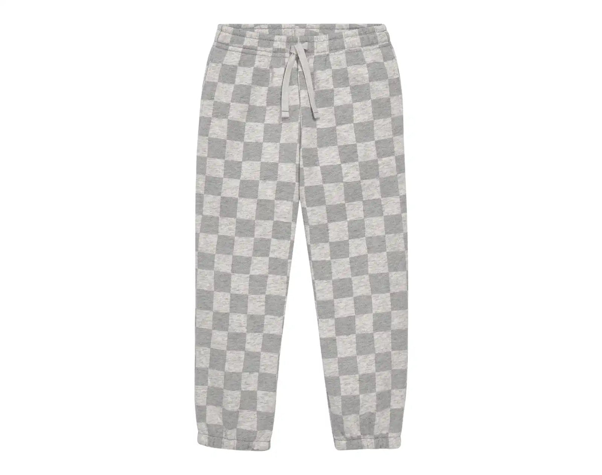 Fleece Sweatpants - Checks