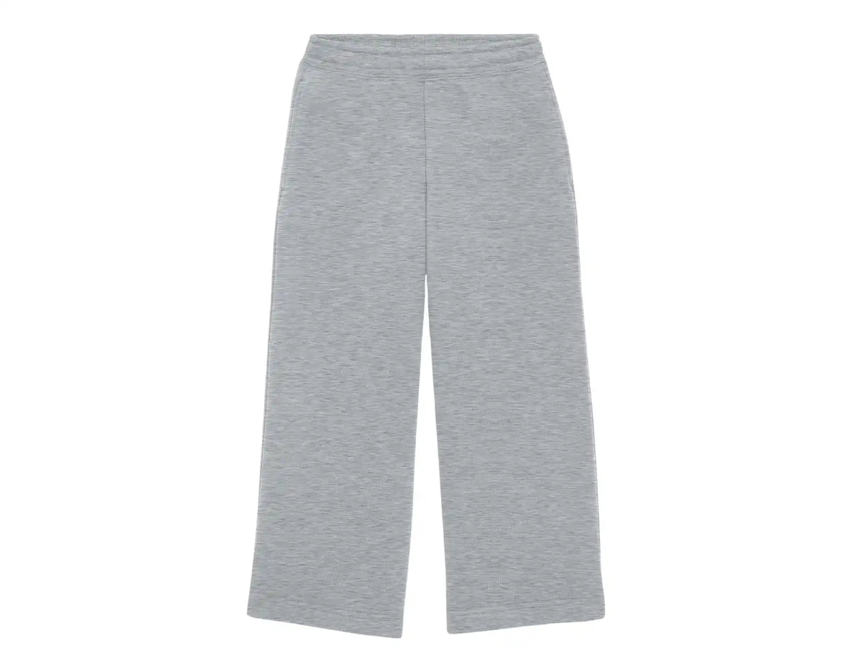Fleece Wide-Leg Sweatpants