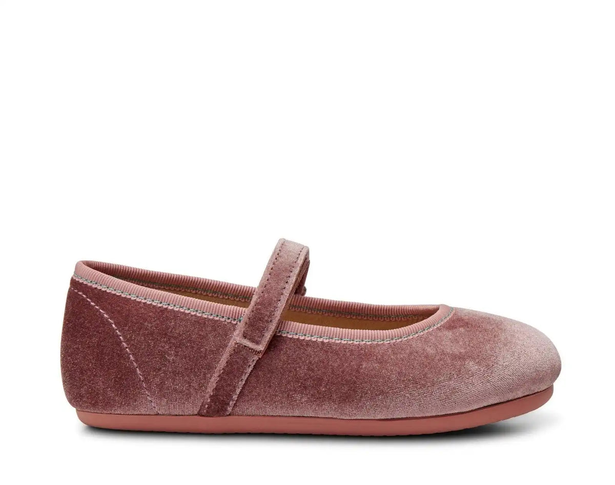 Velvet Ballet Flats