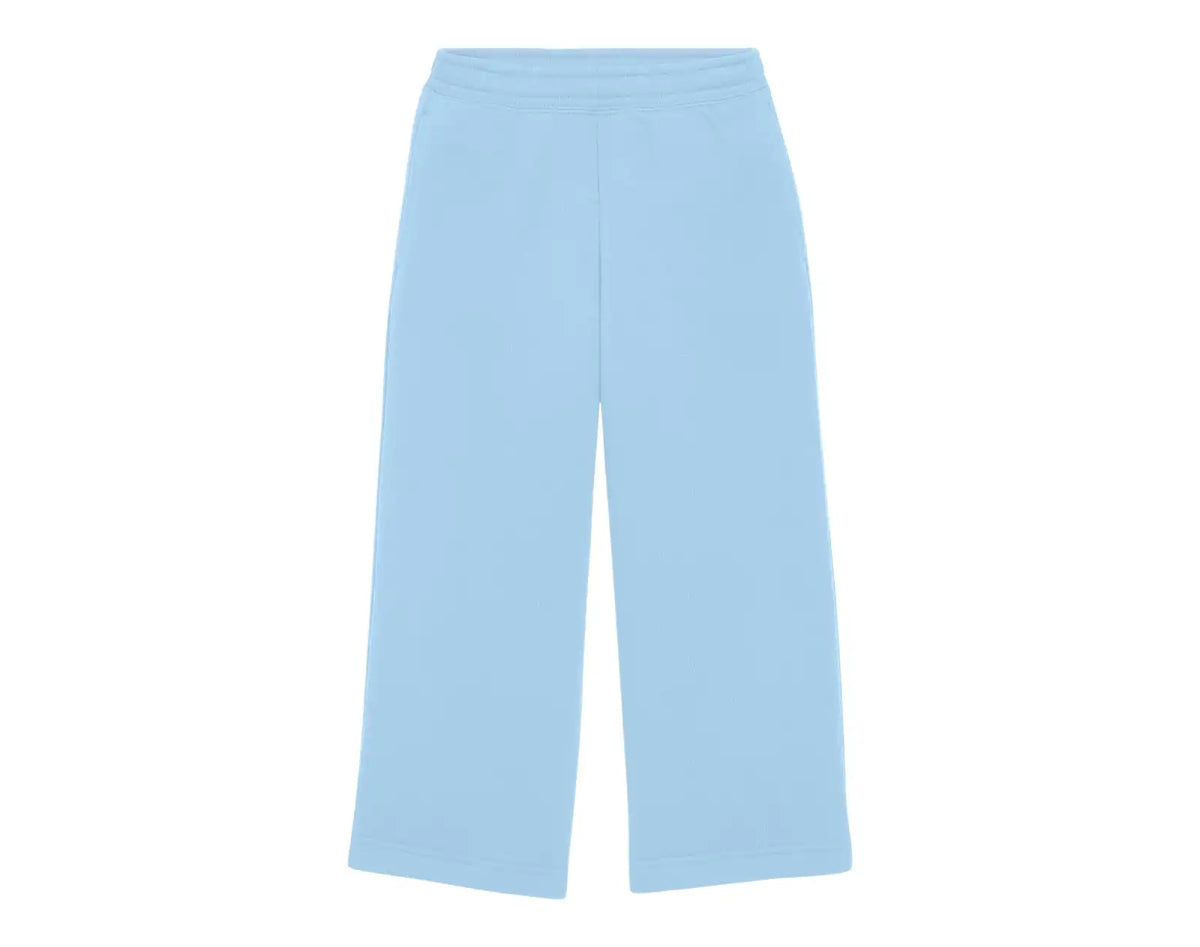 Fleece Wide-Leg Sweatpants