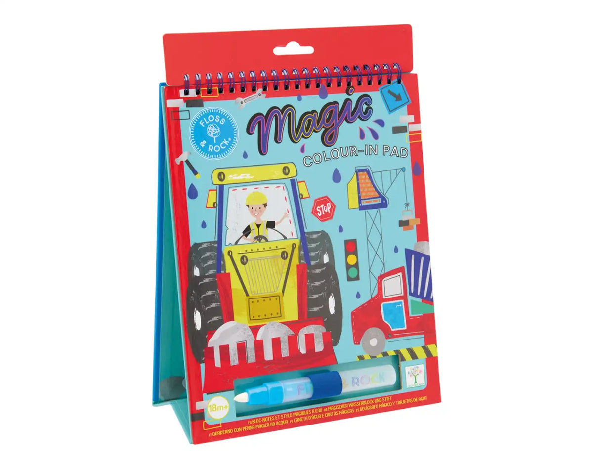 Magic Water Reusable Color-in Pad - Construction