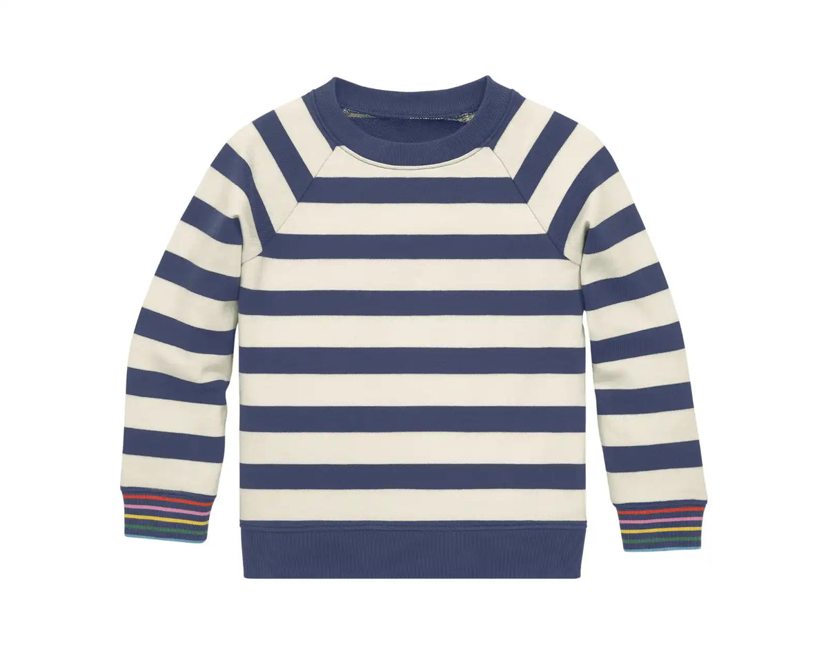 French Terry Sweatshirt - Stripes