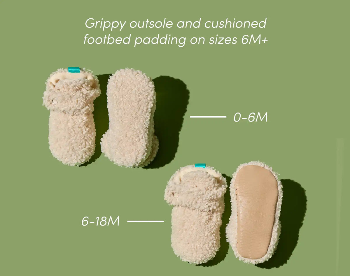 Sherpa Baby Booties