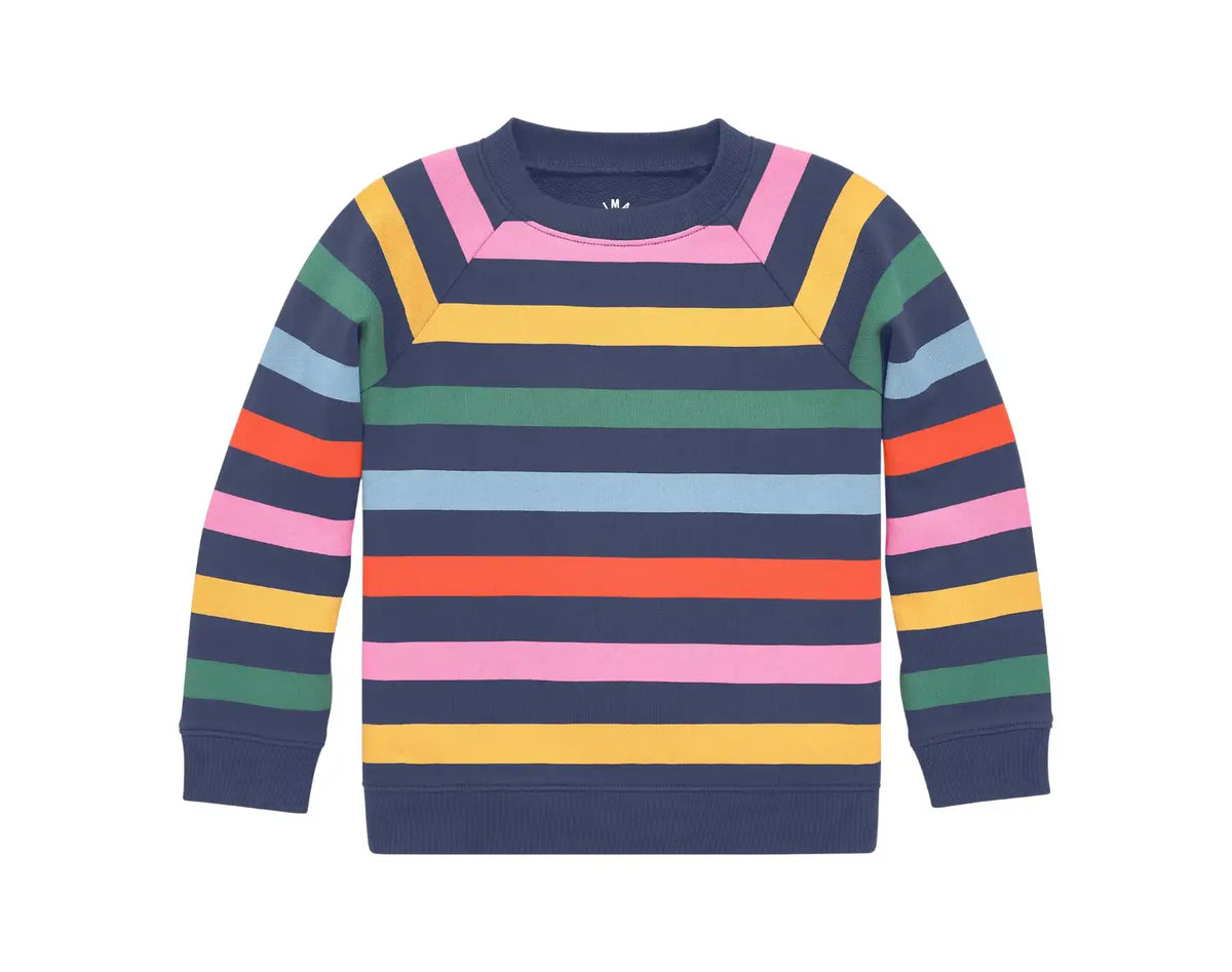 French Terry Sweatshirt - Stripes