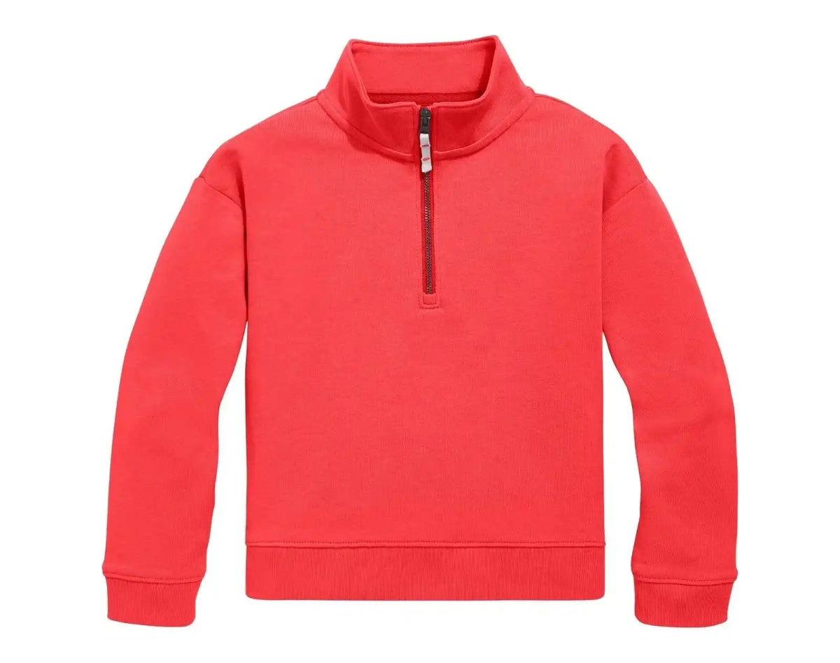 French Terry Quarter Zip Sweatshirt